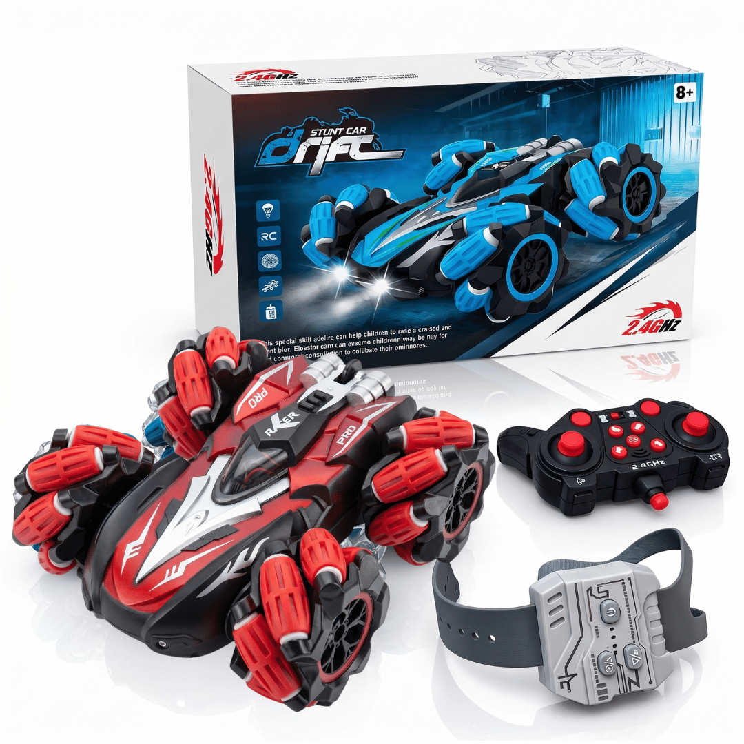 Carrinho Controle Remoto Acrobático Drift 360 Off-Road 2.4G Alta Velocidade